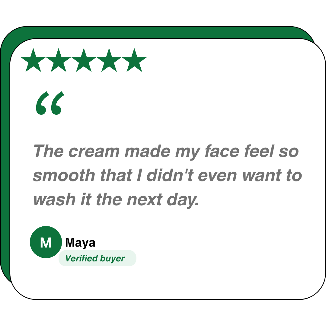 Matcha Glow Cream